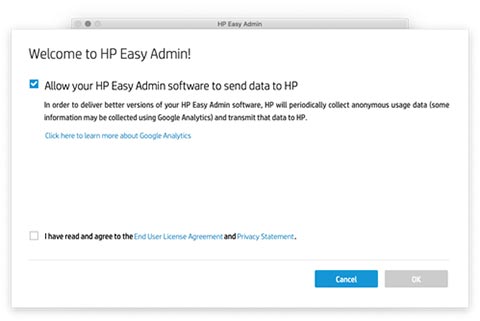 HP Easy Admin