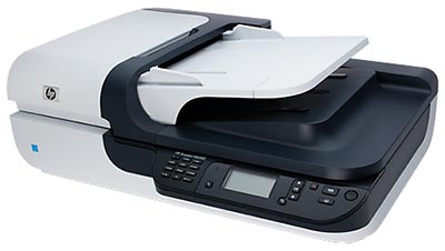 HP Scanjet N6350 Networked Document Flatbed Scanner Pilote