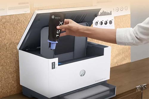 HP annonce la première imprimante laser à réservoir